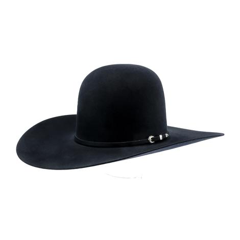 South Texas Tack 10X Horseman 4.5" Brim Sapphire Open Crown Felt Hat